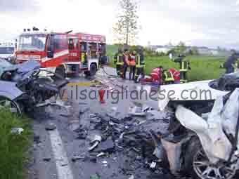 incidente incrocio frati