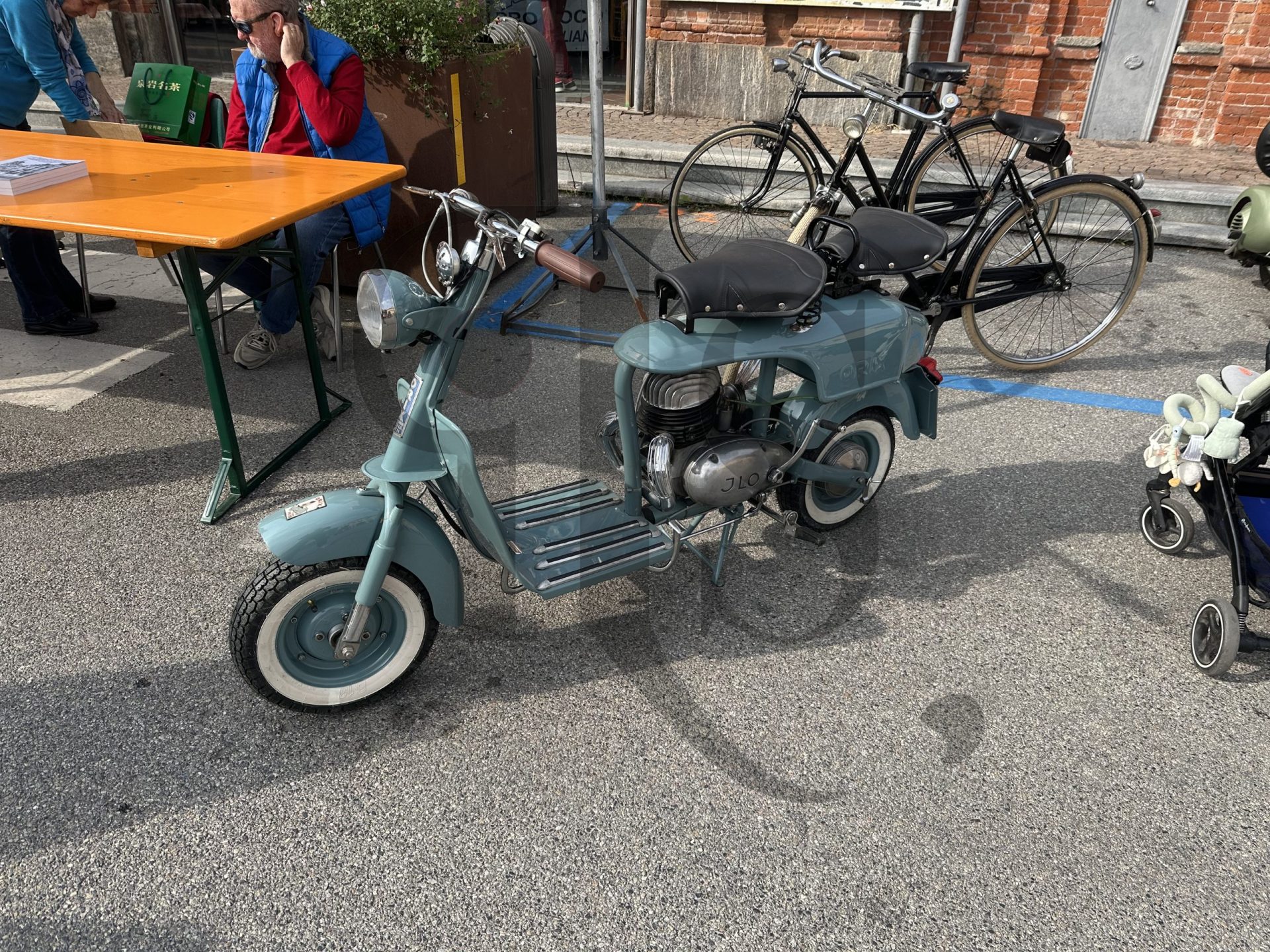 L'esemplare unico di scooter Orix Prina 125 Utilitario Modello C.